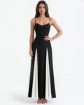 Porto Fino – Black & White A-Line Dress Clotheshomes™