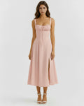 Aurora – Pink Floral Mini Dress Clotheshomes™