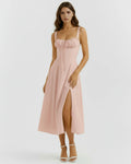 Aurora – Pink Floral Mini Dress Clotheshomes™