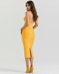 Cleopatra – Gold Bandage Mini Dress Clotheshomes™