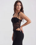 Valeria – Black Lace Maxi Dress Clotheshomes™