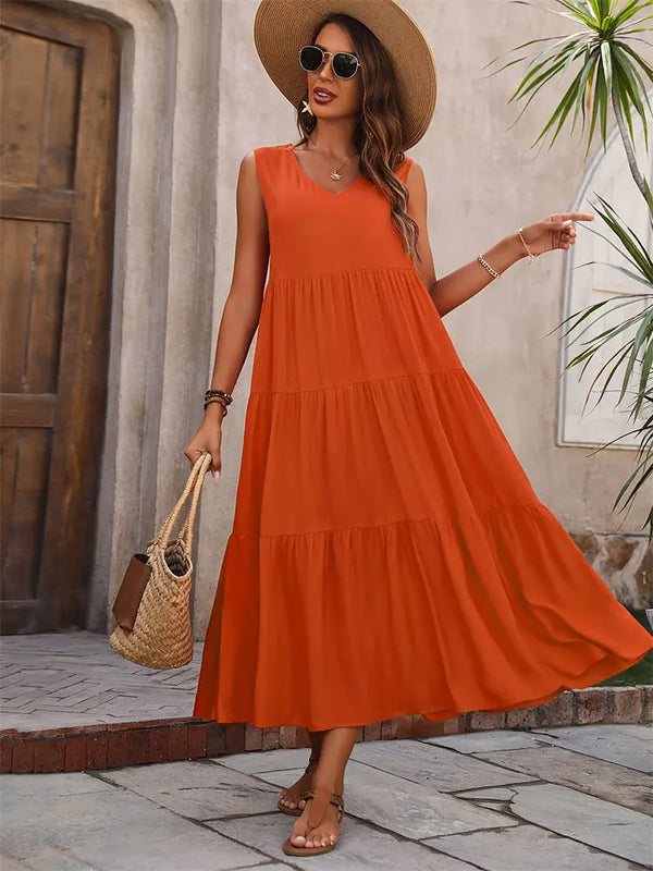 Boho Maxi Dress Clotheshomes™