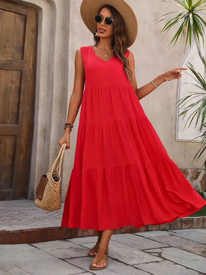 Boho Maxi Dress Clotheshomes™