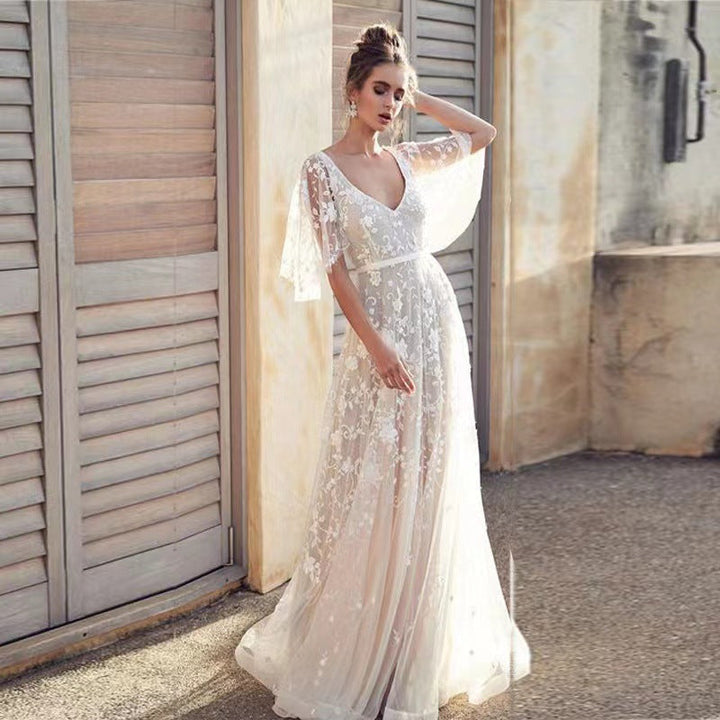 Boho Wedding Dress Clotheshomes™