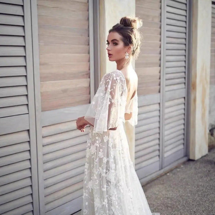Boho Wedding Dress Clotheshomes™