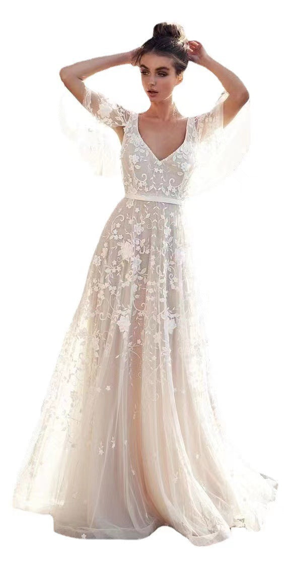 Boho Wedding Dress Clotheshomes™