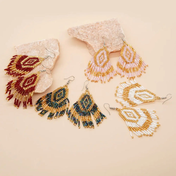 Boho tassel earrings Clotheshomes™