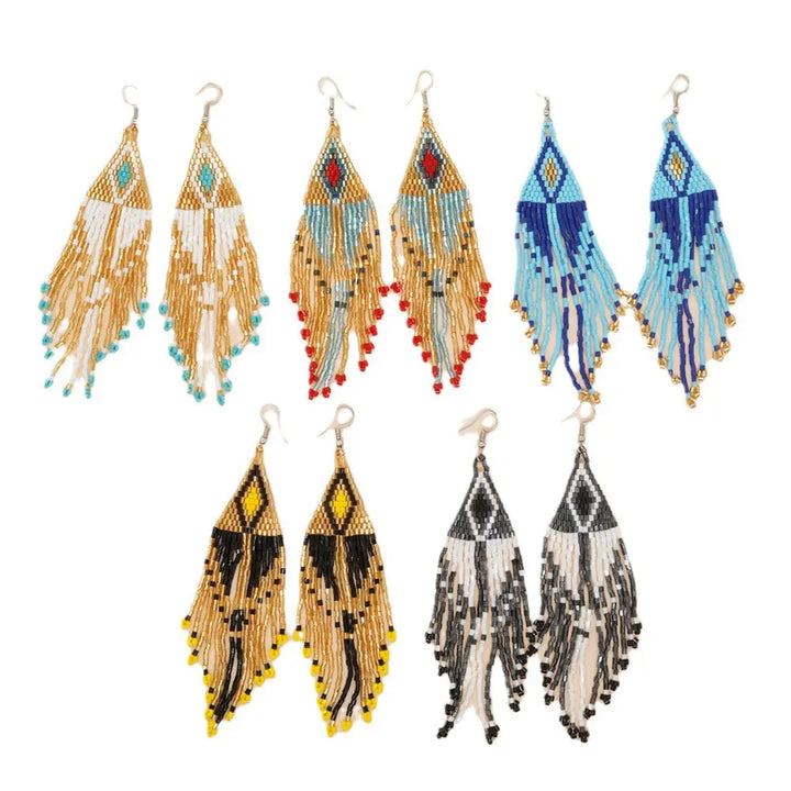 Boho tassel earrings Clotheshomes™