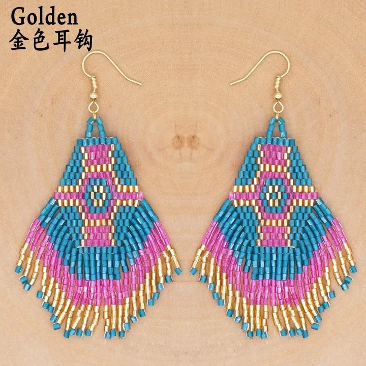 Boho tassel earrings Clotheshomes™