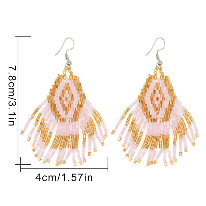 Boho tassel earrings Clotheshomes™