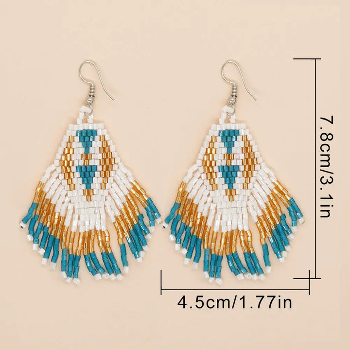 Boho tassel earrings Clotheshomes™