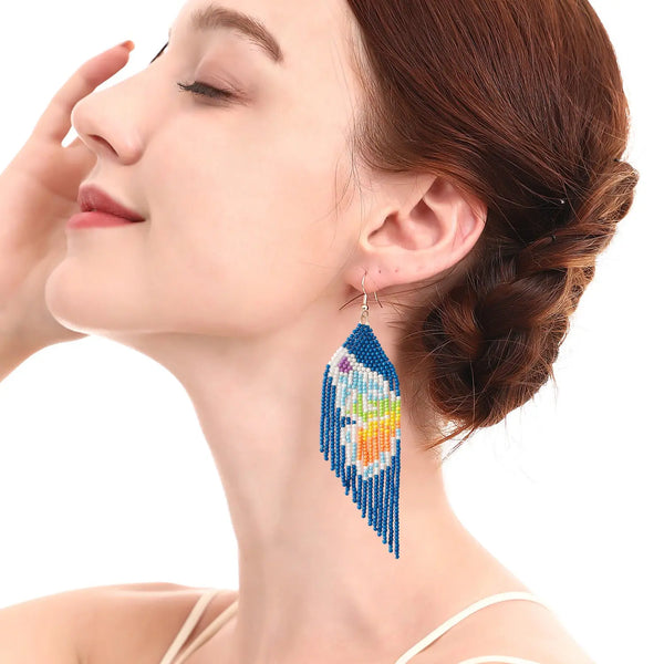 Butterfly Tassel Earrings Clotheshomes™