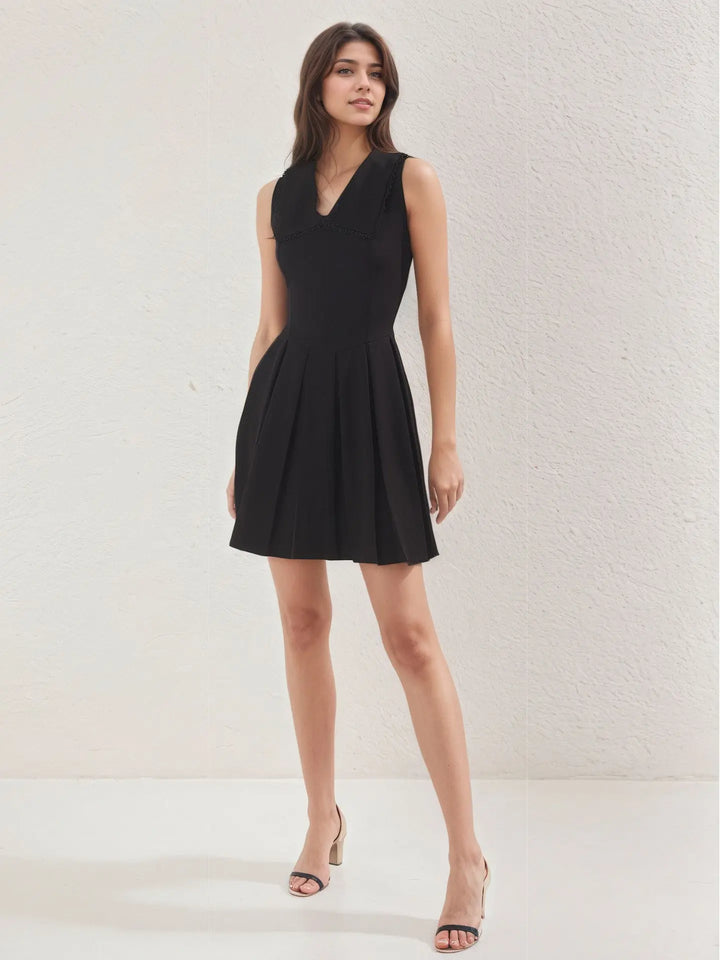 Collared Mini Dress Clotheshomes™
