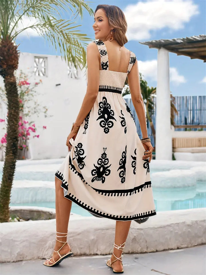 Floral Embroidered Dress Clotheshomes™