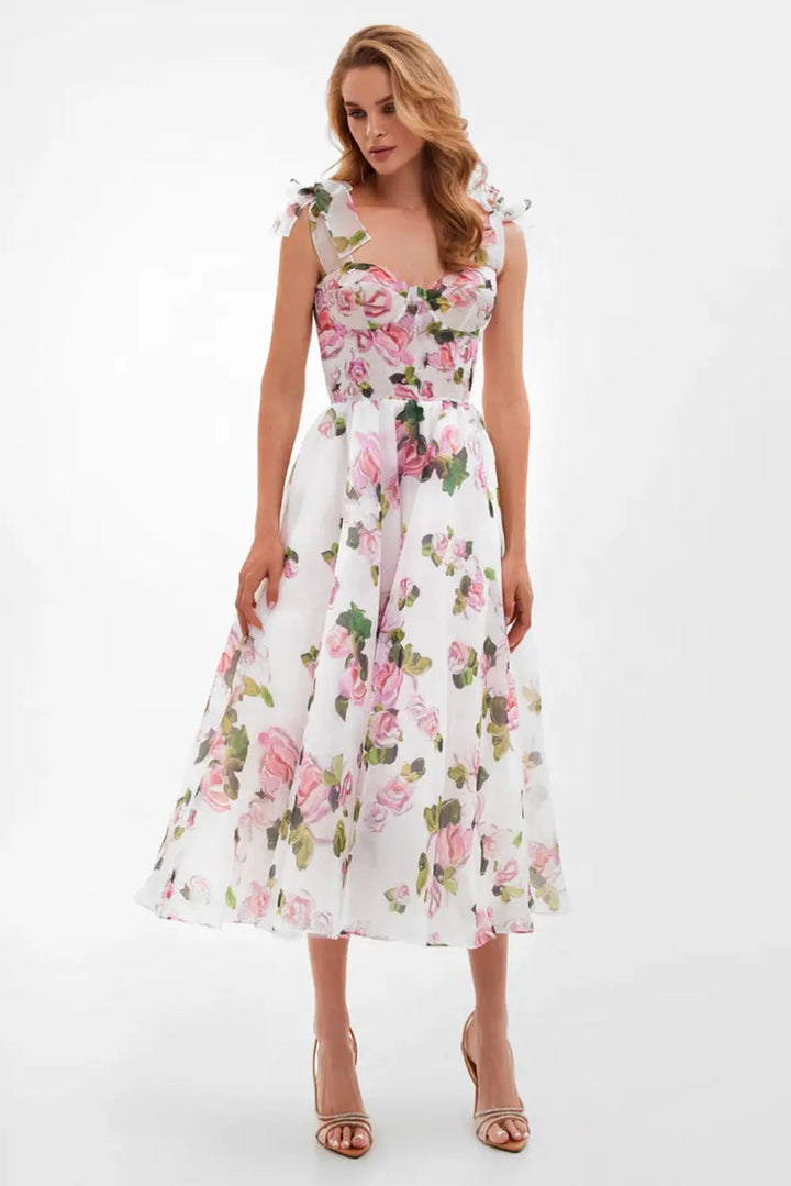Floral Formal Gown Dress Clotheshomes™