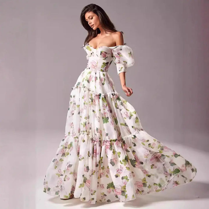 Floral Maxi Dress Clotheshomes™