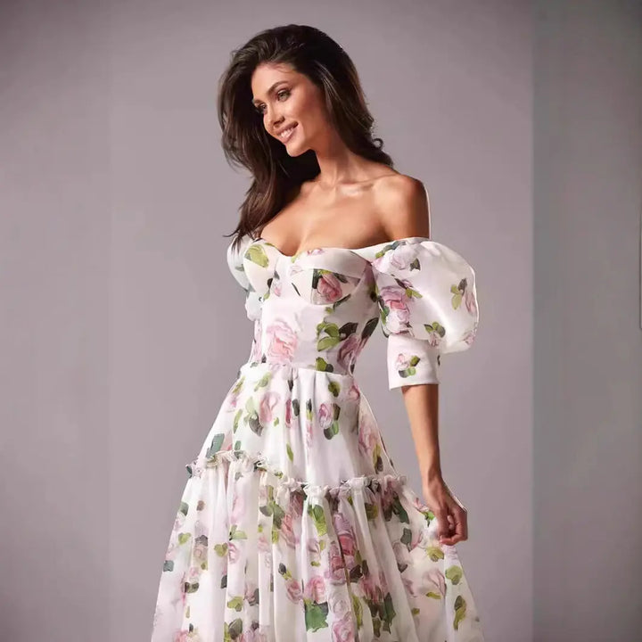Floral Maxi Dress Clotheshomes™