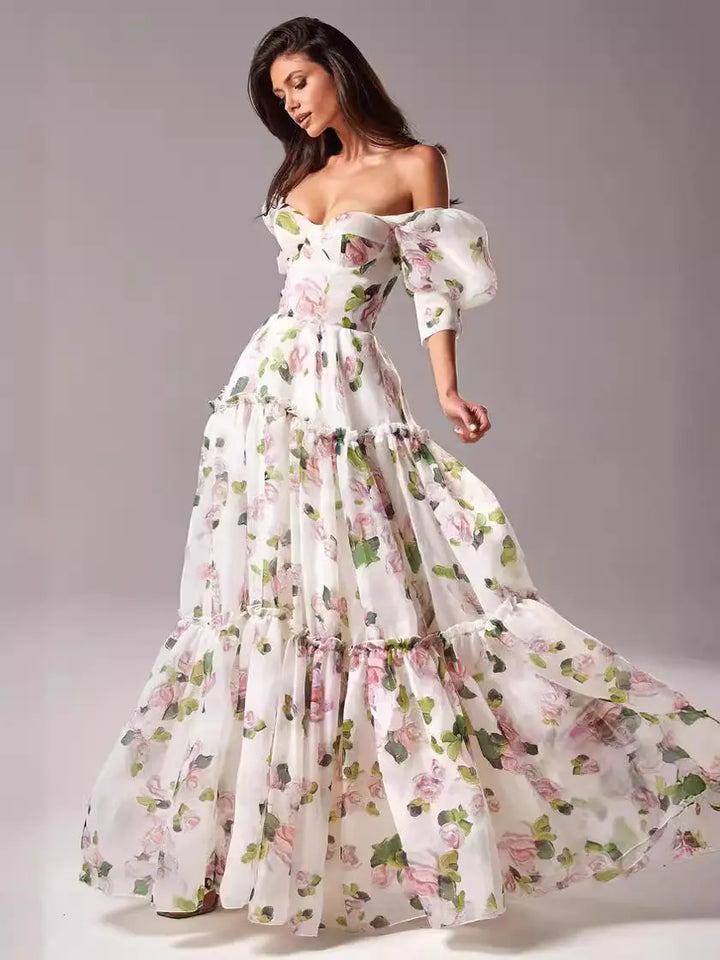 Floral Maxi Dress Clotheshomes™