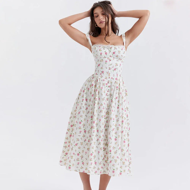 Floral halter dress Clotheshomes™