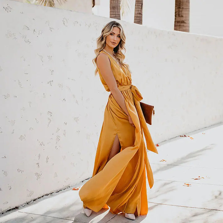 Flowy Maxi Dress Clotheshomes™