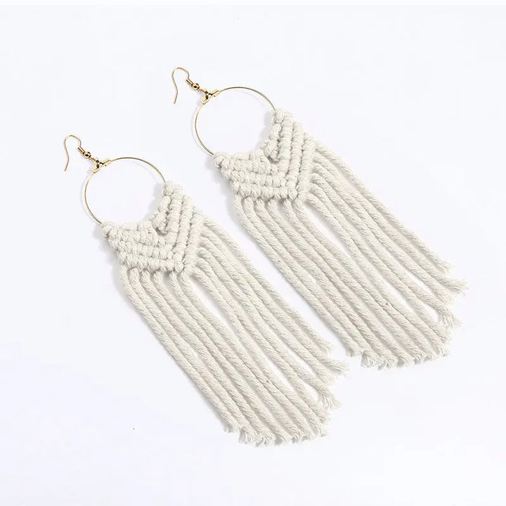 Clotheshomes™Handmade Cotton Weaving earrings Clotheshomes™