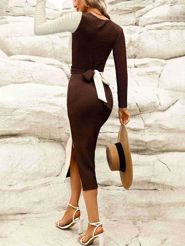 Long Sleeve Bodycon Dress Clotheshomes™