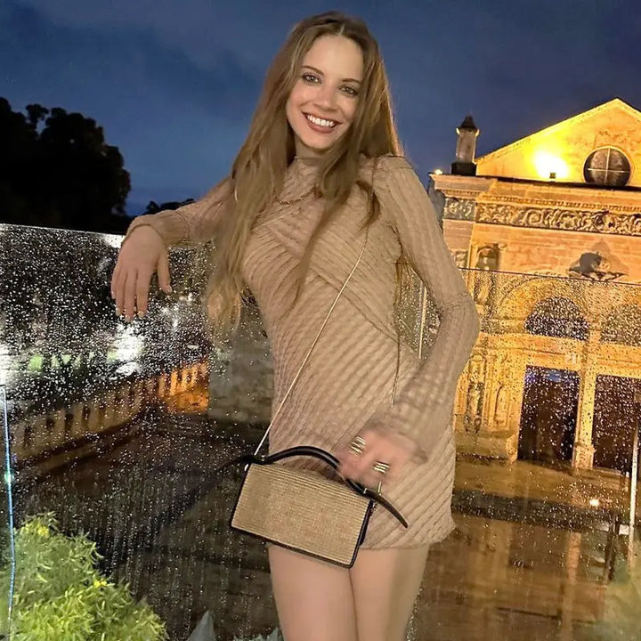 Long Sleeve Mini Dress Clotheshomes™