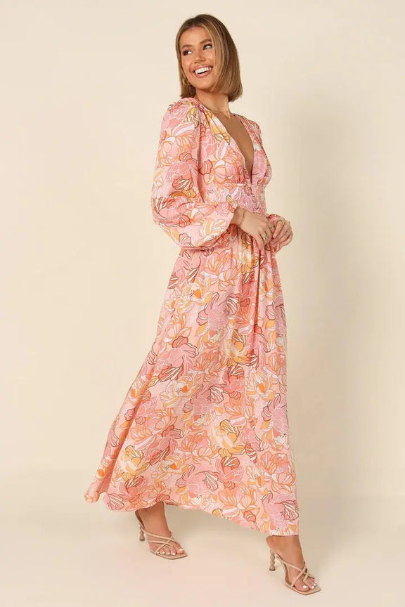 Shop Our Beautiful Long Sleeve Backless Maxi Dresses - Free Shipping ...