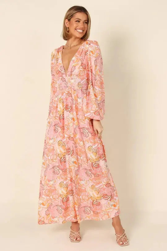 Shop Our Beautiful Long Sleeve Backless Maxi Dresses - Free Shipping ...