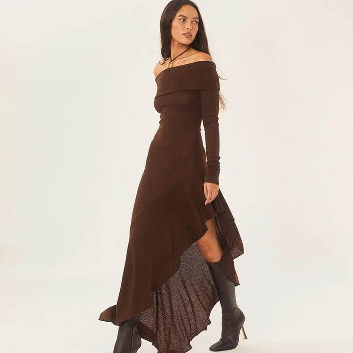 Maxi Dress with Slit Clotheshomes™