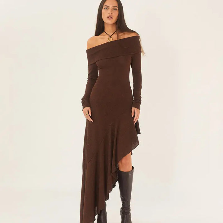 Maxi Dress with Slit Clotheshomes™