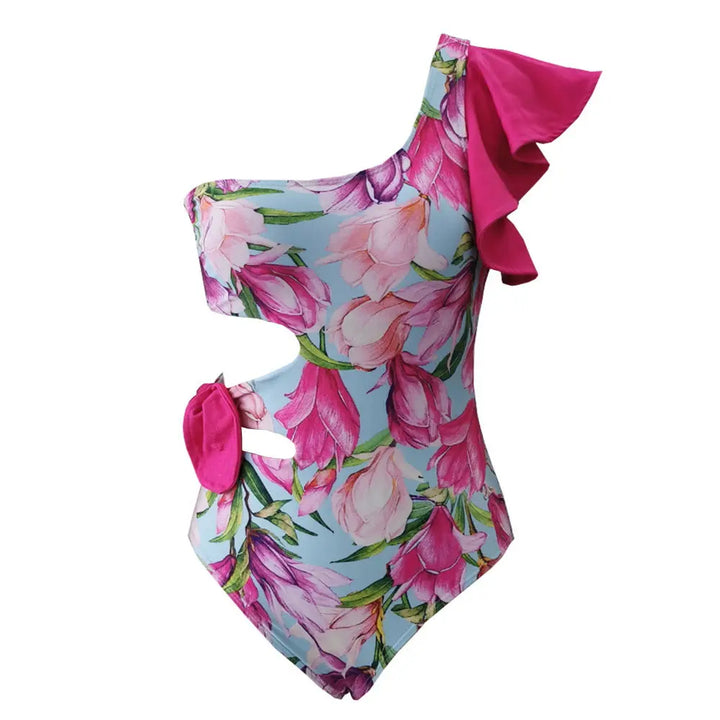 Clotheshomes™ Pink Floral One Piece Swimsuit Clotheshomes™