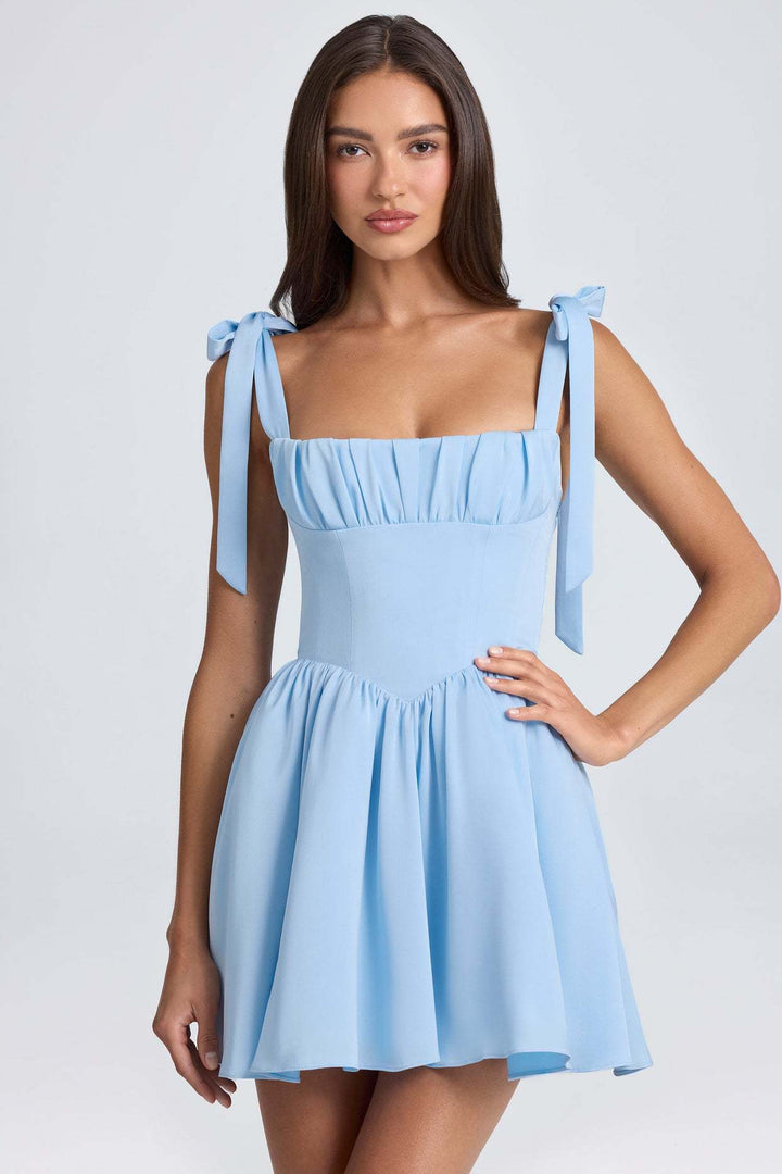 Pleated Mini Dress Clotheshomes™