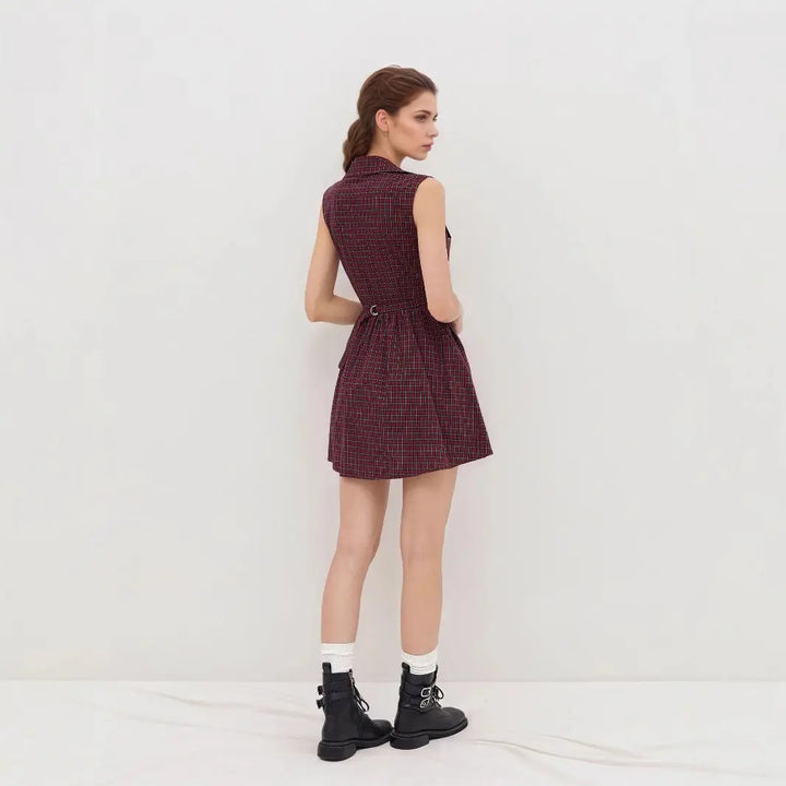 Red Plaid Dress Clotheshomes™