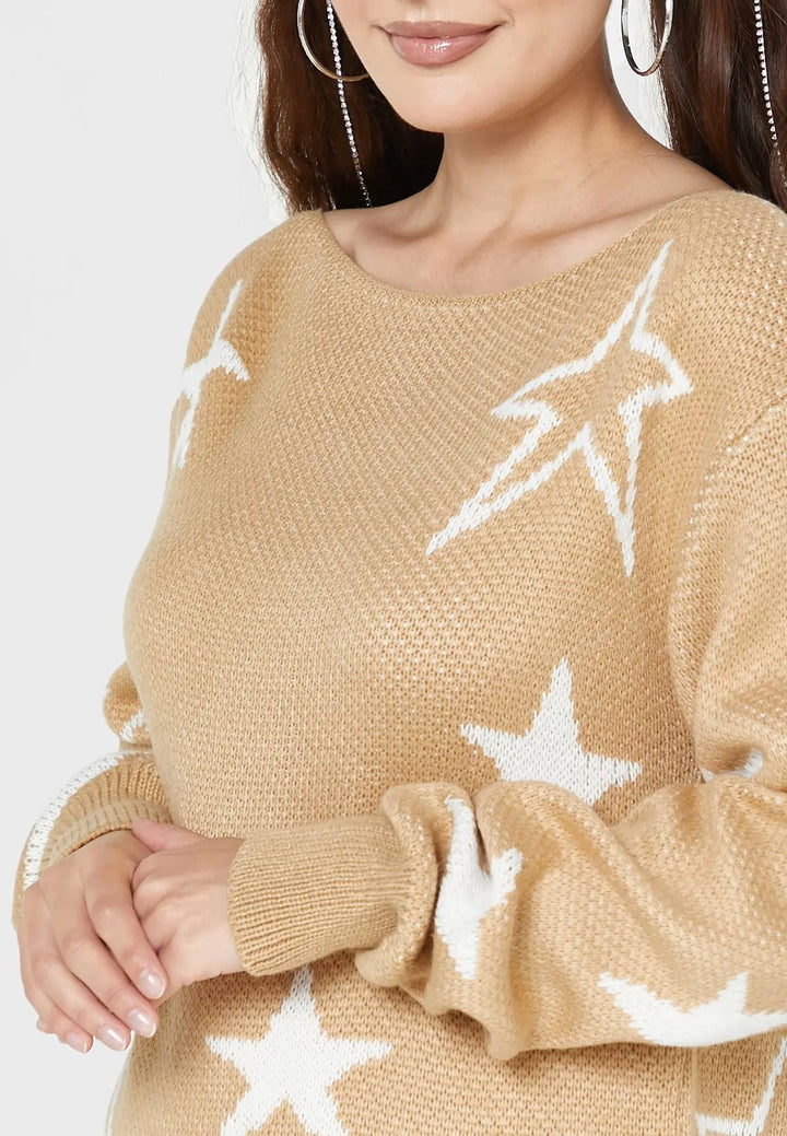 Star sweater dress Clotheshomes