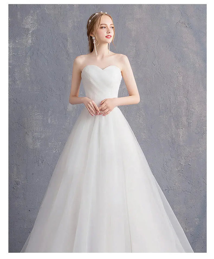 Strapless Fantasy Wedding Dress Clotheshomes