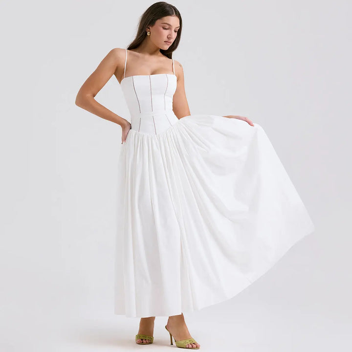 Strappy white dress Clotheshomes™