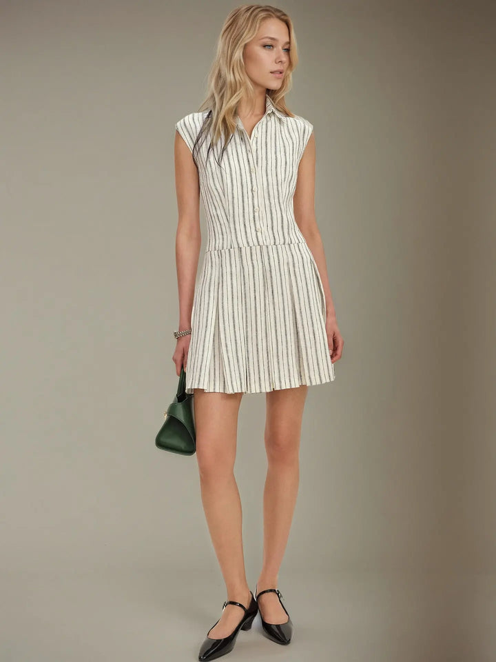 Striped Shirt Dress Clotheshomes™