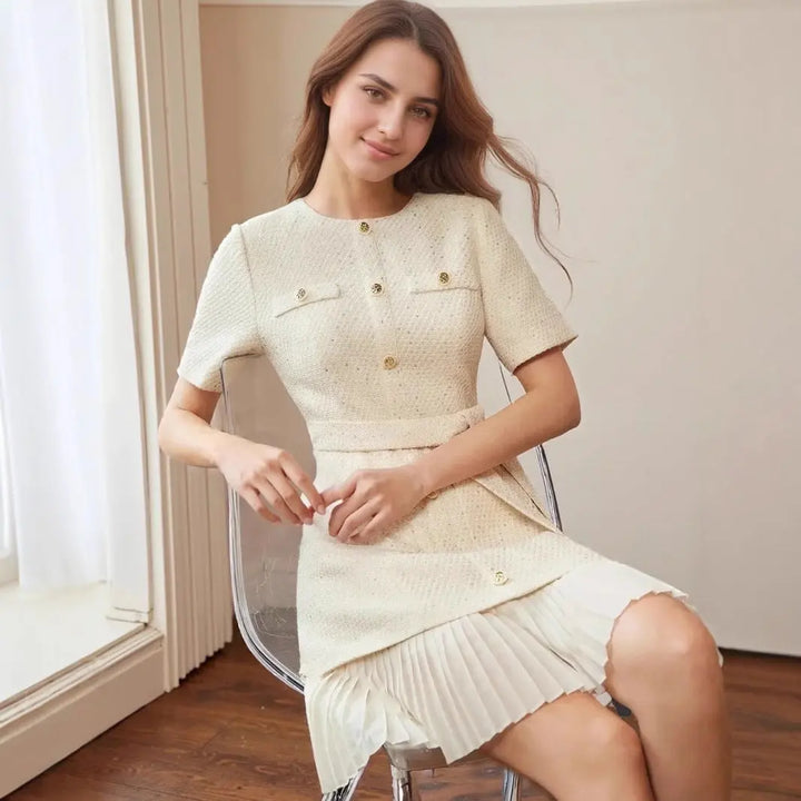 Tweed Mini Dress Clotheshomes™