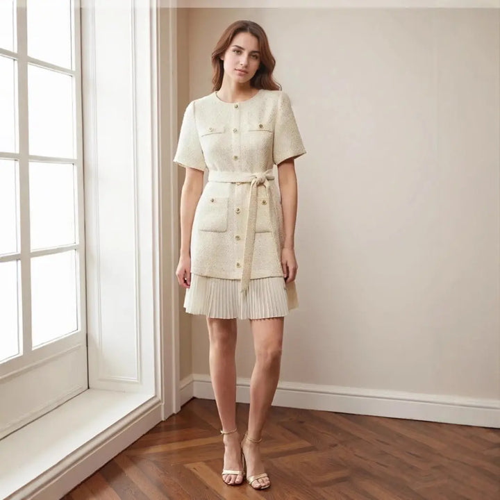 Tweed Mini Dress Clotheshomes™